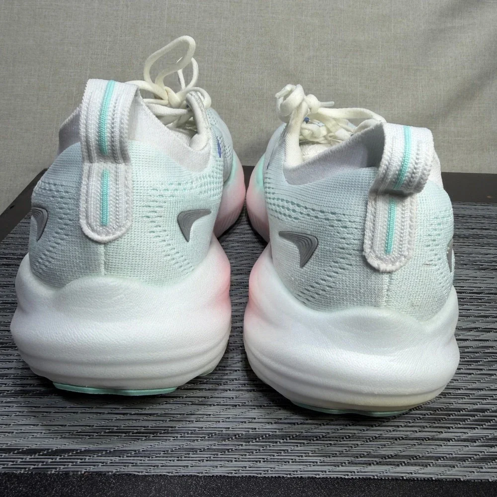 Brooks Glycerin 22 Shoes - Women 10.5 - White Blue Pink Running 1204341B110
